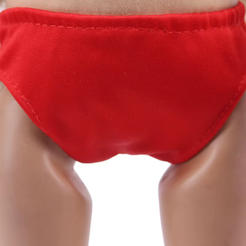 Culottes bon marché de 12 couleurs pour poupées de 43 cm, accessoires de vêtements et jouets pour po