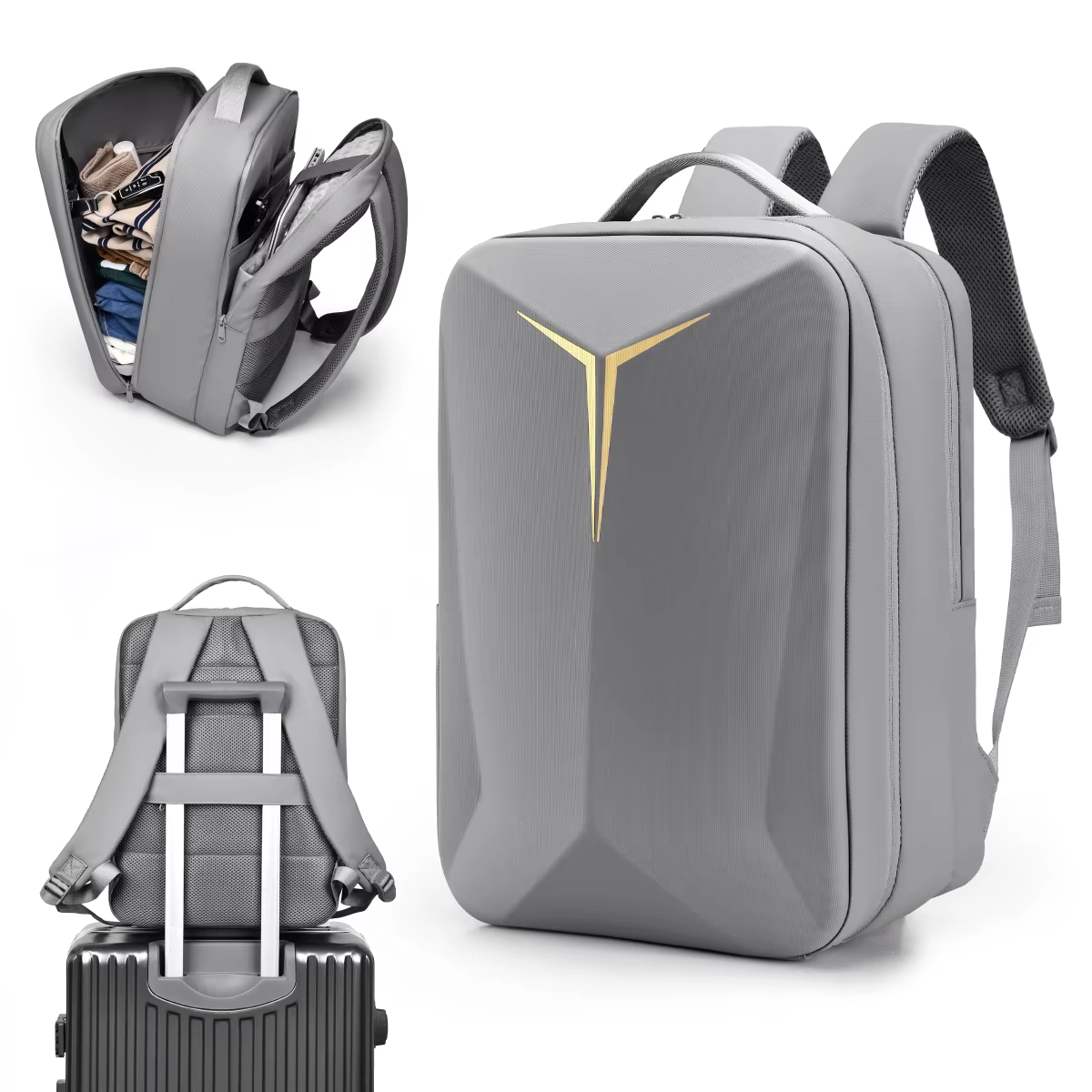 Sac à dos Hard Shell E-Sports Sac à dos transfrontalier Sac d'école de mode Sac pour ordinateur port