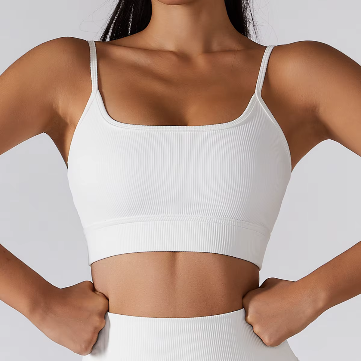 SOISOU-Soutien-Gorge de Yoga Respirant pour Femme, Brassière artificiel astique, Serré, Sans Couture