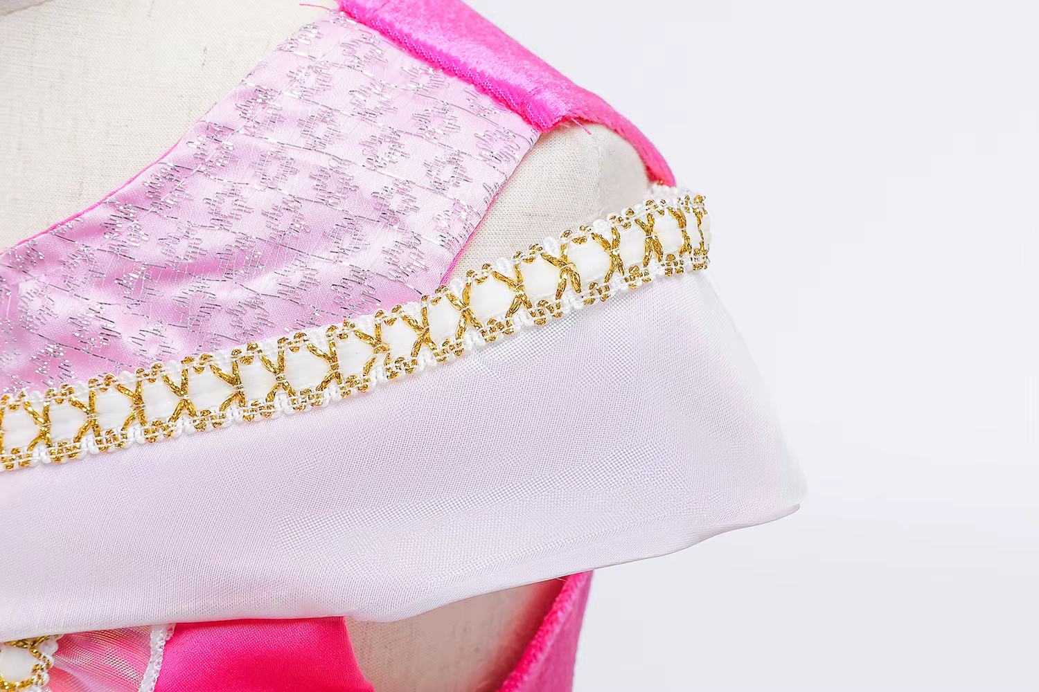Robe de princesse rose aurore à manches courtes pour filles, été 2026, pour fête d'anniversaire, rob