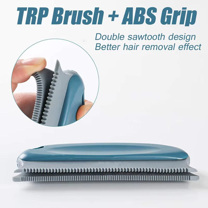 Brosse portable multifonctionnelle anti-peluches pour animaux de compagnie, dépoussiéreur de tissu F