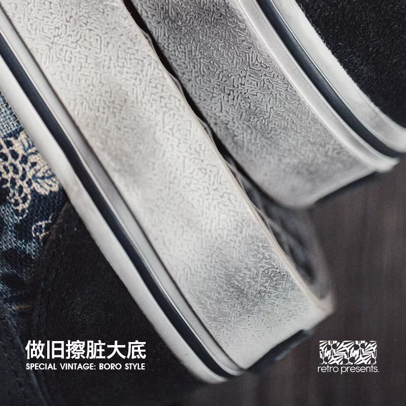 Maden-Chaussures basses en toile imprimée rétro japonaise pour hommes et femmes, marque de créateur,