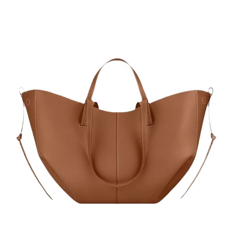 Nouveau sac fourre-tout en cuir grande taille pour femmes, sac à main Niche féminine, sac à bandouli