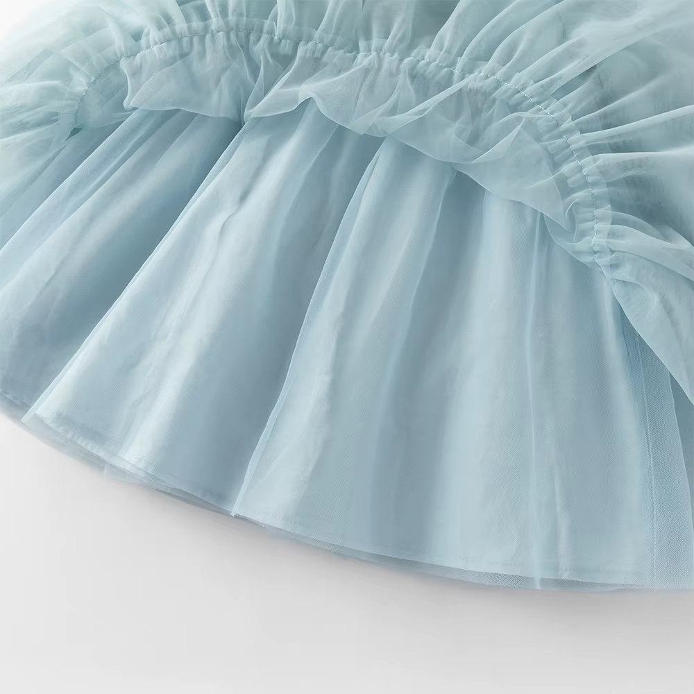 Robes en maille pour enfants Dave Bella, vêtements pour filles, automne-printemps, manches longues, 
