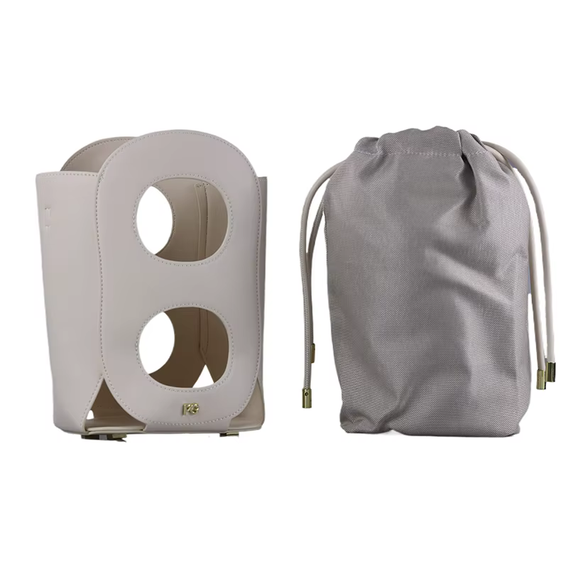 Sac à bandoulière PG pour femme, design ajouré avec cordon de serrage, rétro, polyvalent, haut de ga