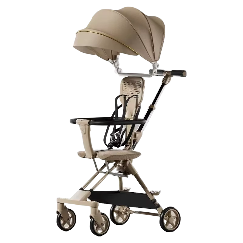 Nouvelle voiture de marche de poussette pour enfants, poussettes légères chariot pliant pour enfants