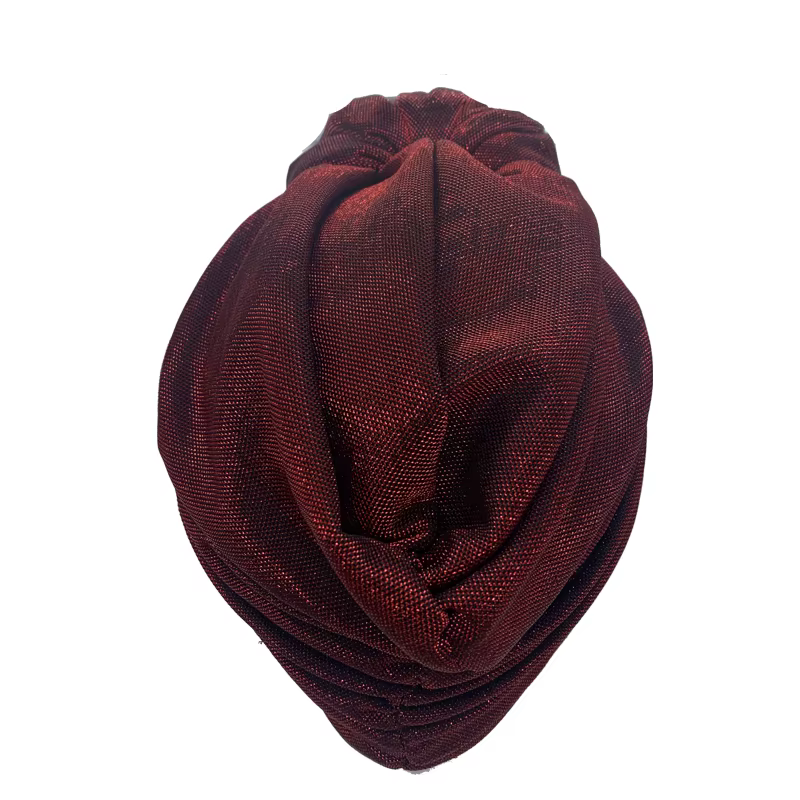 Bonnet turban français à volants pour femme, boucle frontale, bonnet enveloppant de sauna rétro, bon