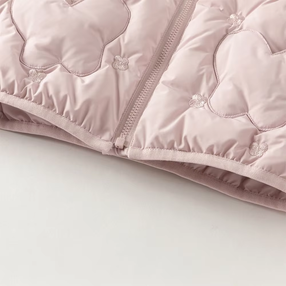 Dave Bella enfants filles Parka hauts hiver mode confortable duvet de canard blanc enfants doux mign