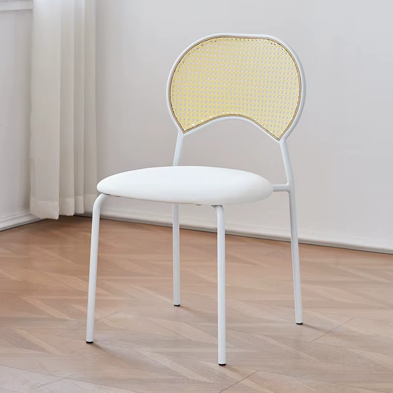 Chaises de salle à manger bleues design, rustiques et modernes, style nordique, pour cuisine, salon