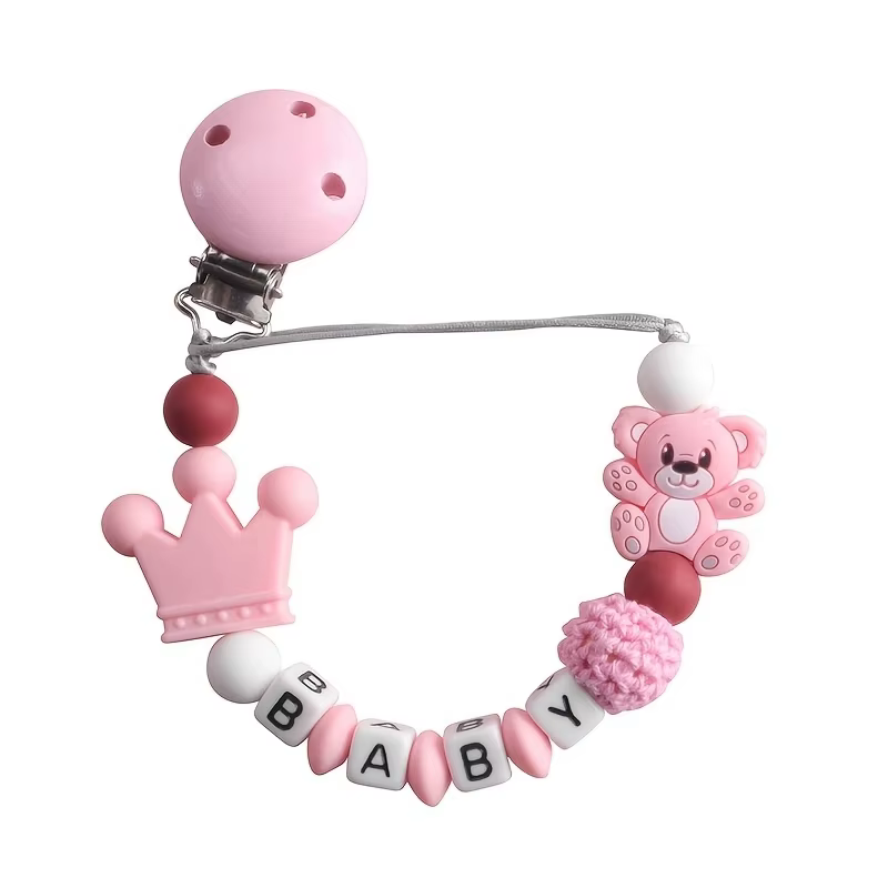 Koala – porte-sucette en Silicone, porte-chaîne pour bébés et enfants, Clips de dentition, anneau de