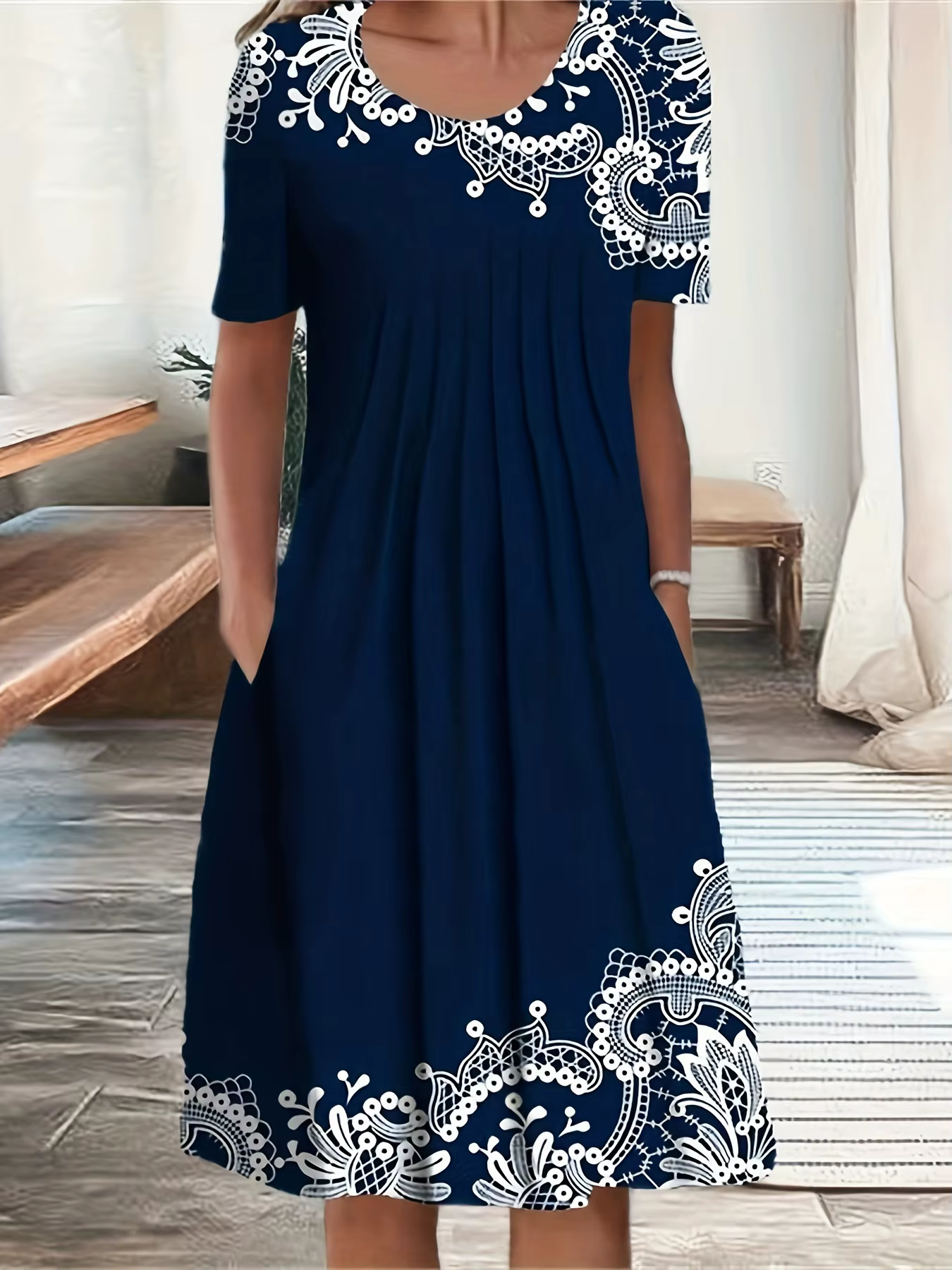 Grande taille mode femmes élégantes robe ample tenue décontractée femmes robe nouveau tempérament