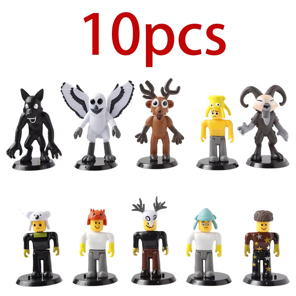 Nouveau 99 nuits dans la forêt figurines jouet 99 nuits figurines Figurine hibou cerf 99 nuits dans 