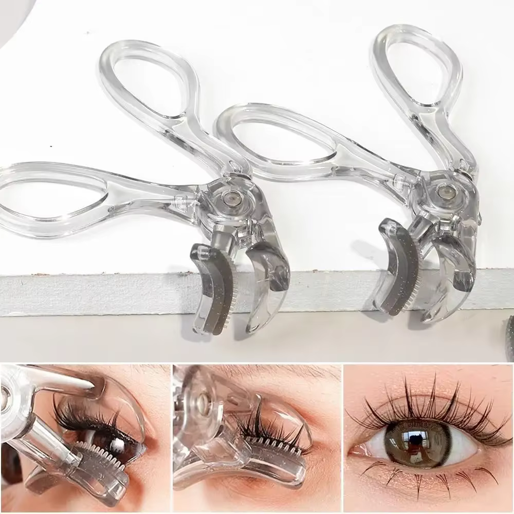 Recourbe-cils double type avec peigne – Options de clips larges et partiels, imperméable, longue dur