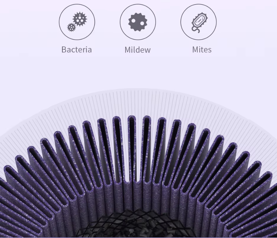 Filtres purificateur d'air pour voiture Roidmi P8S, pièces de rechange, adsorbent le formaldéhyde su