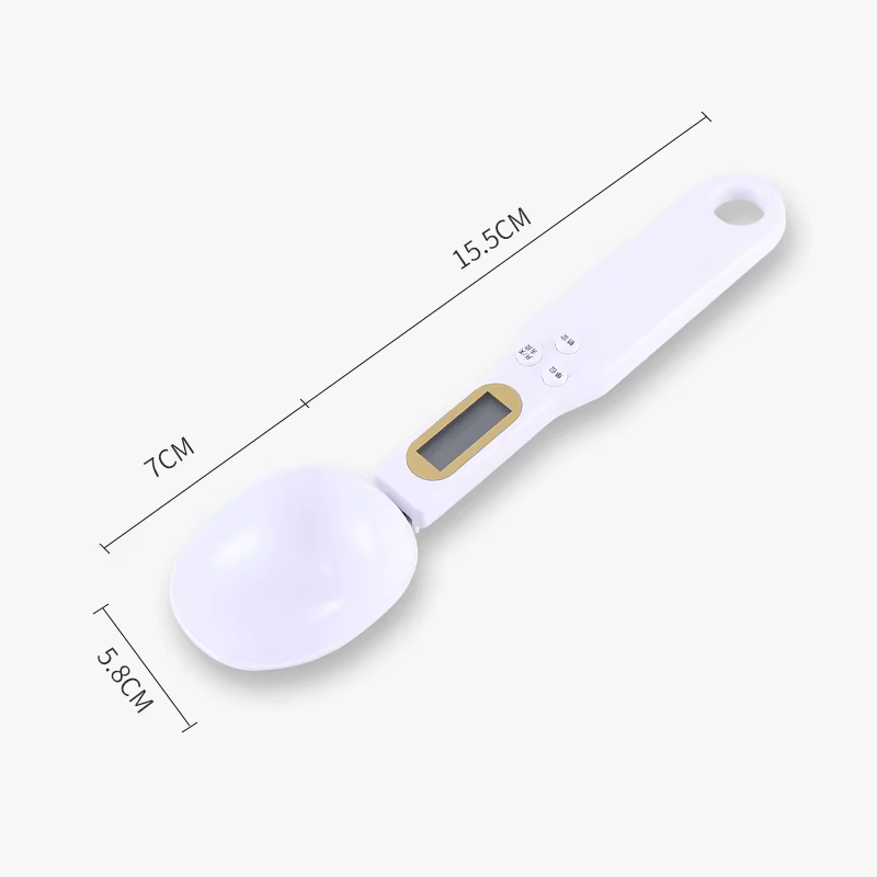 Balance de cuisine numérique électronique LCD, mini cuillère, balance alimentaire, cuisson, farine, 