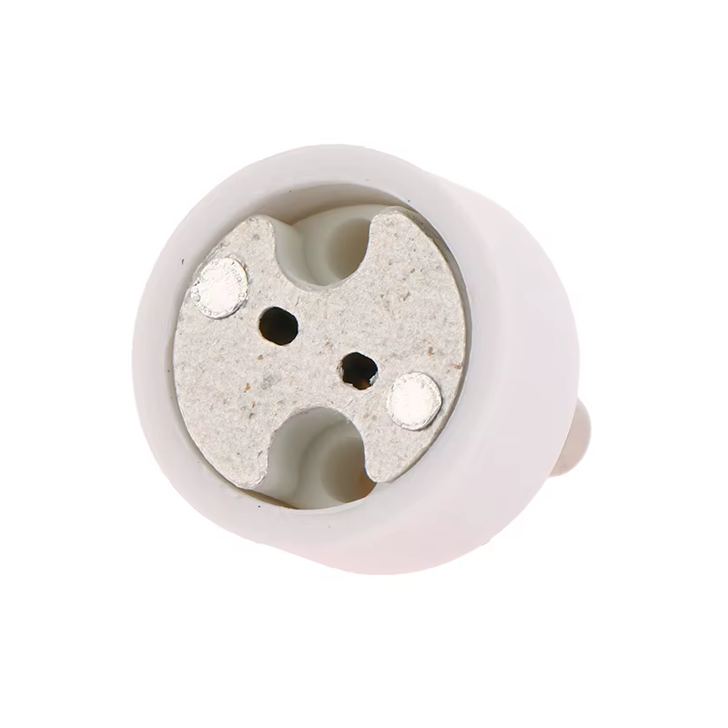 Douille en céramique pour ampoule halogène LED, GU10 à MR16, G4, GU5.3, dean 6.35, adaptateur à broc