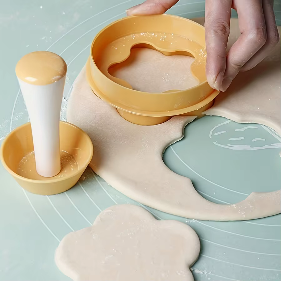 Ensemble de doseur de pâte à pâtisserie, coupe-gâteau en forme de fleur, moule à gâteau créatif, pre
