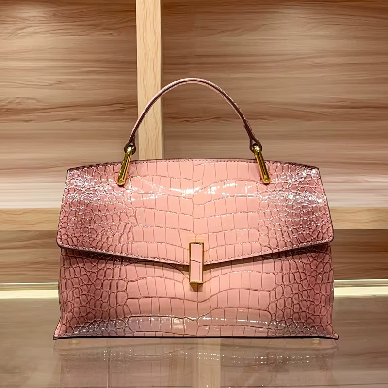 Sac à main classique en cuir pour femme, sac à bandoulière de luxe de créateur, grande capacité, élé