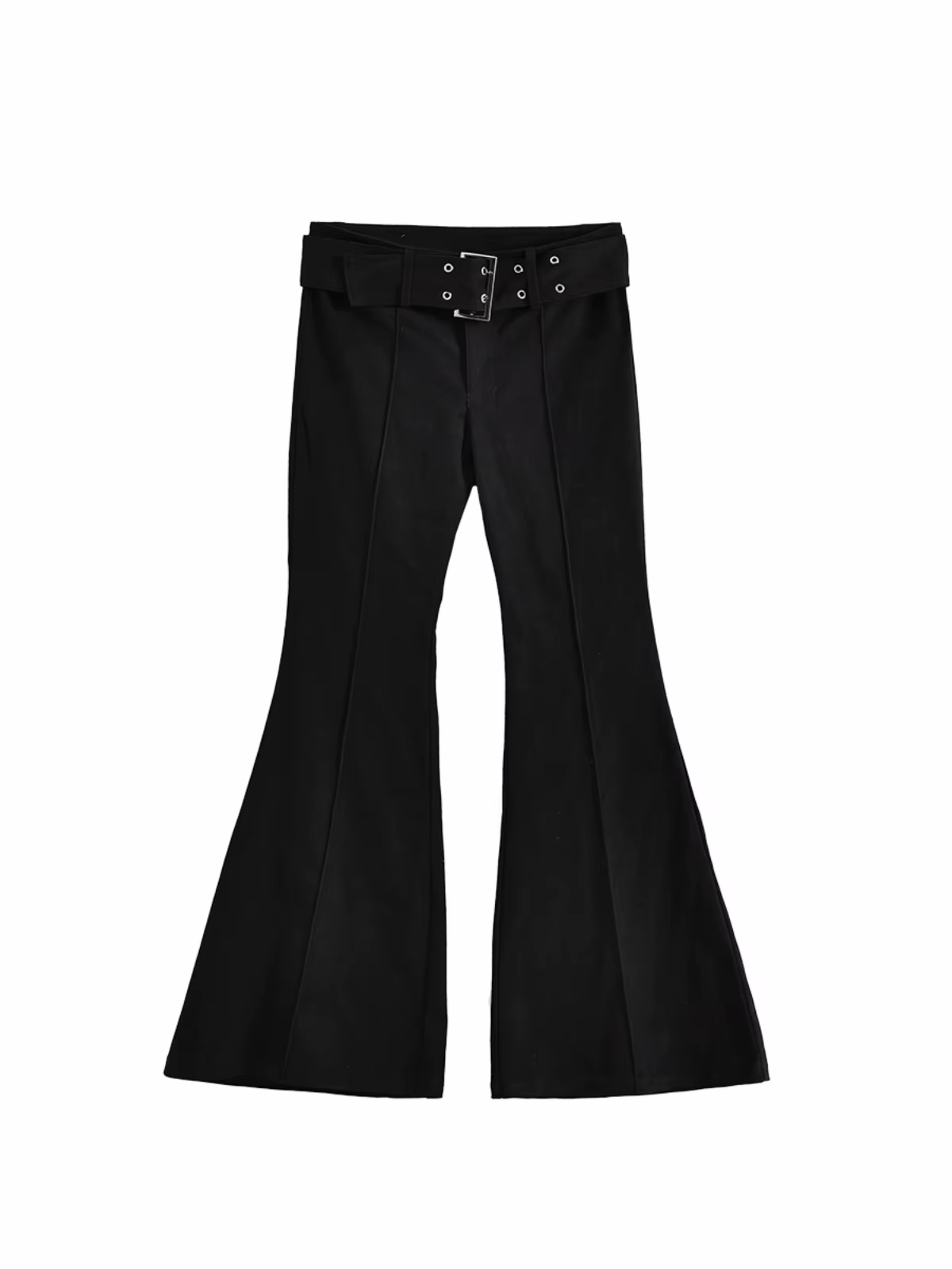 Jean noir évasé pour femmes, pantalon Y2k rétro Emo années 2000, Streetwear, pantalon de mode Haraju