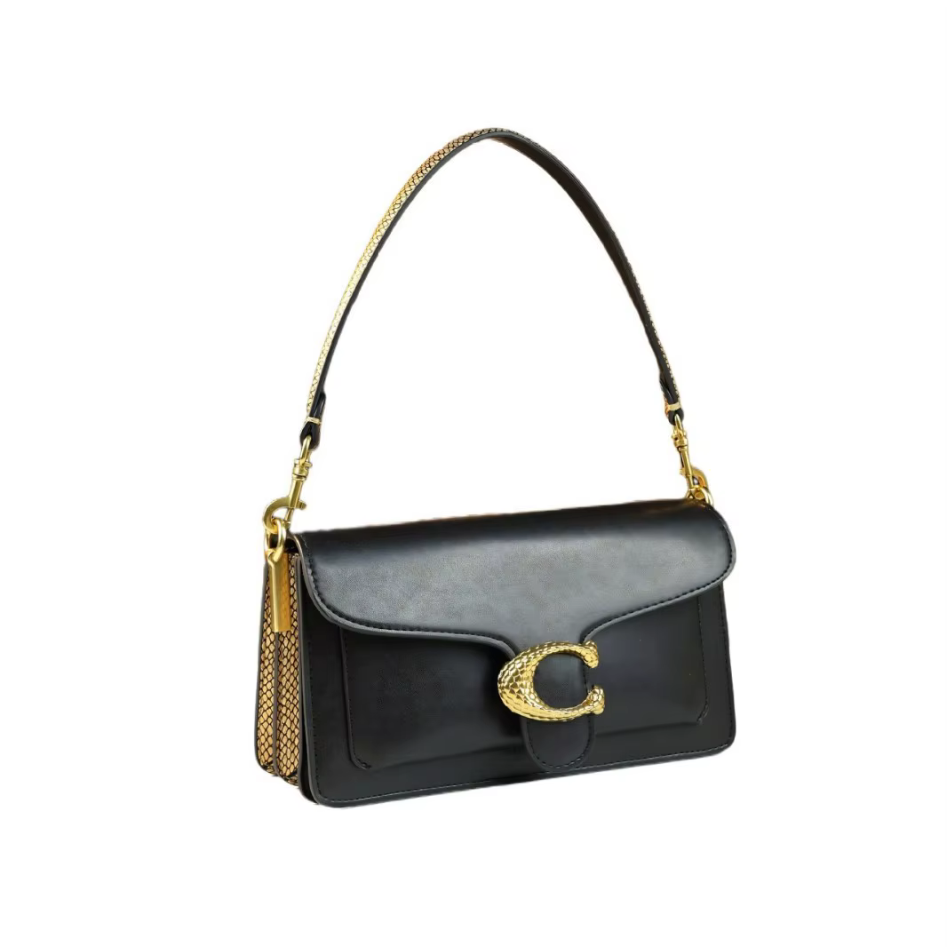 Sac à langer de luxe carré pour femme, grande capacité, sac fourre-tout élégant en cuir, sac à bando