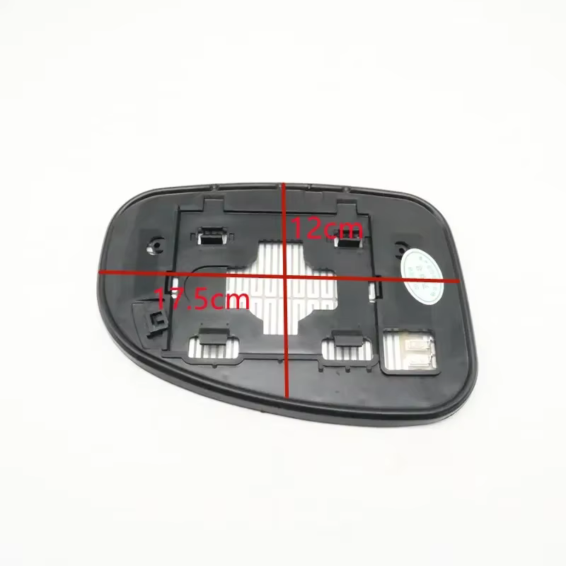 Verre de rétroviseur de voiture avec chauffage, lentille latérale de porte extérieure, Toyota Prius 