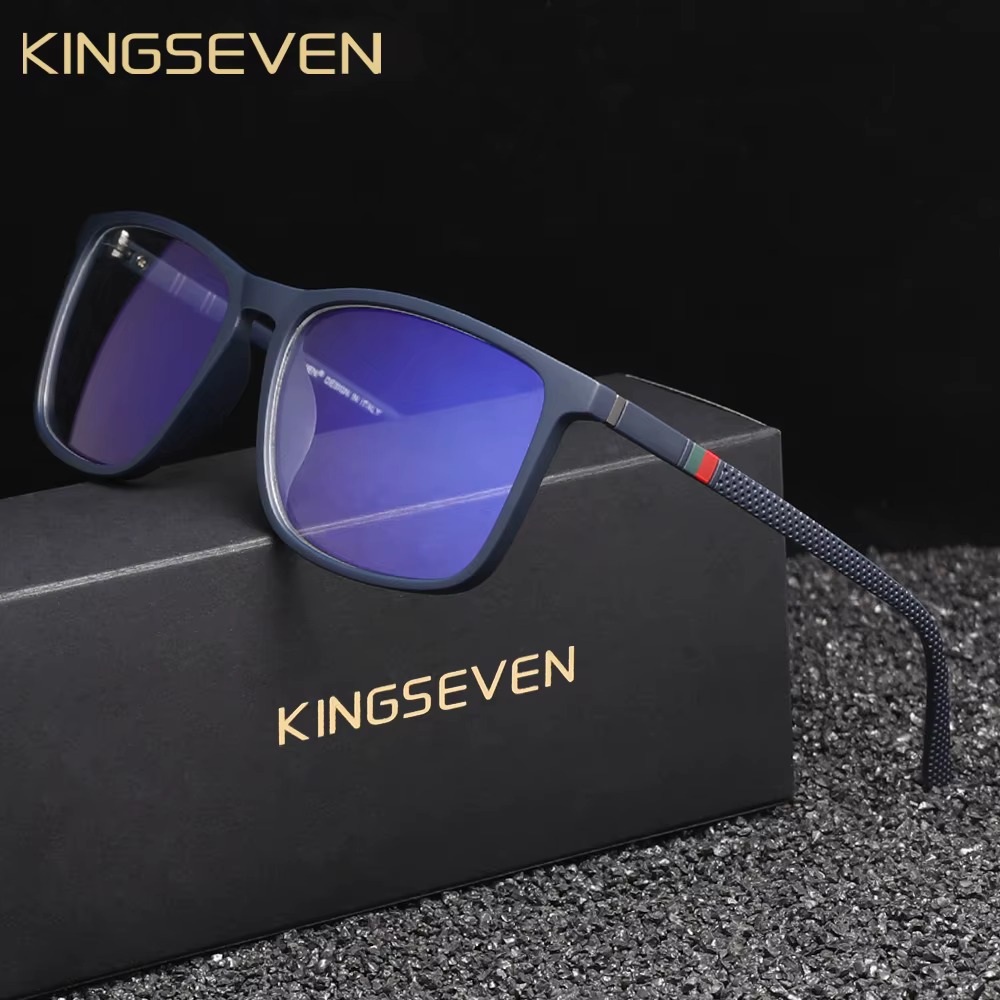 KINGSEVEN lunettes bloquant la lumière bleue hommes/femmes ordinateur Anti-rayon bleu lunettes lenti