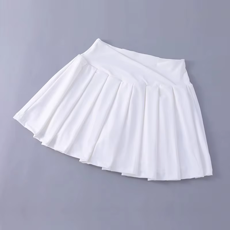 Jupe plissée de Tennis pour femmes, taille haute, athlétique, Golf, jupes de sport d'entraînement av