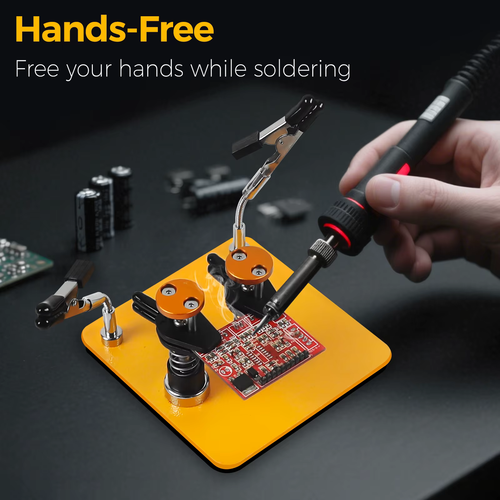 Toolour – outil de soudage magnétique pour aider les mains, presse, réglage de la Distance, Clip PCB