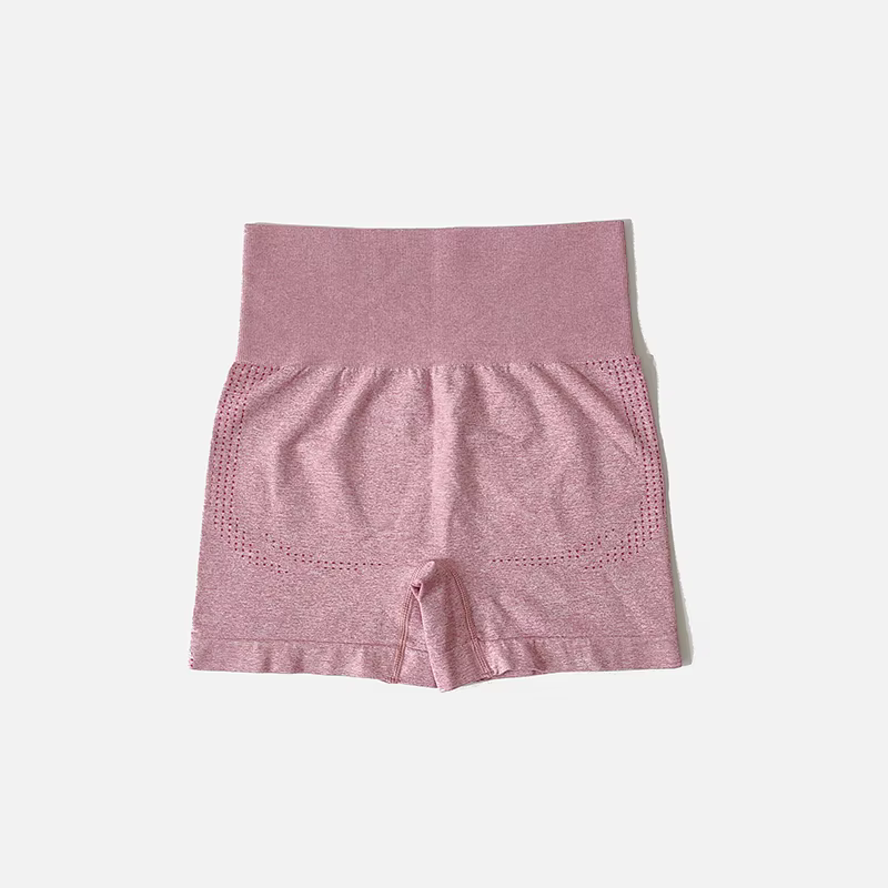 Ensemble de Yoga sans couture pour femmes, haut court, chemise à manches courtes, Short de Fitness, 