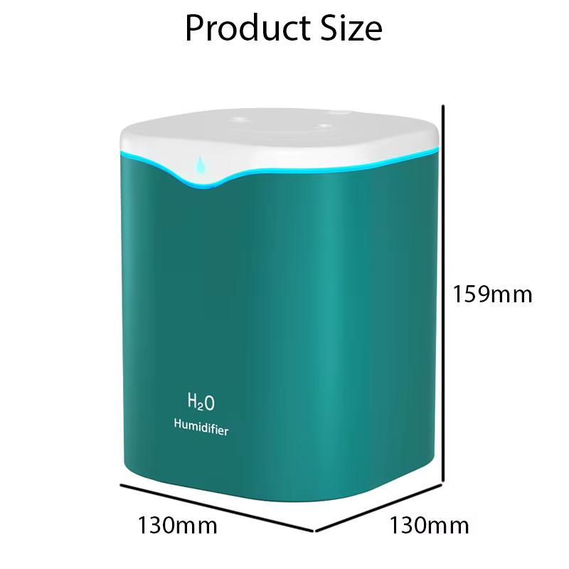 Humidificateur d'air USB 2000ML, Double Port de pulvérisation, huile essentielle, aromathérapie, bru