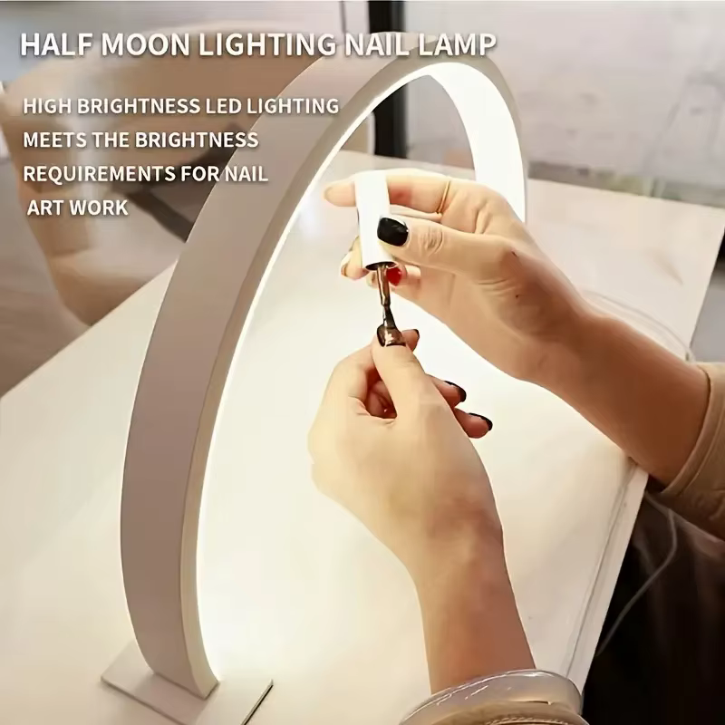 Lampe de travail pour ongles New Moon, lampe de bureau pour le travail de beauté, alimentation USB t
