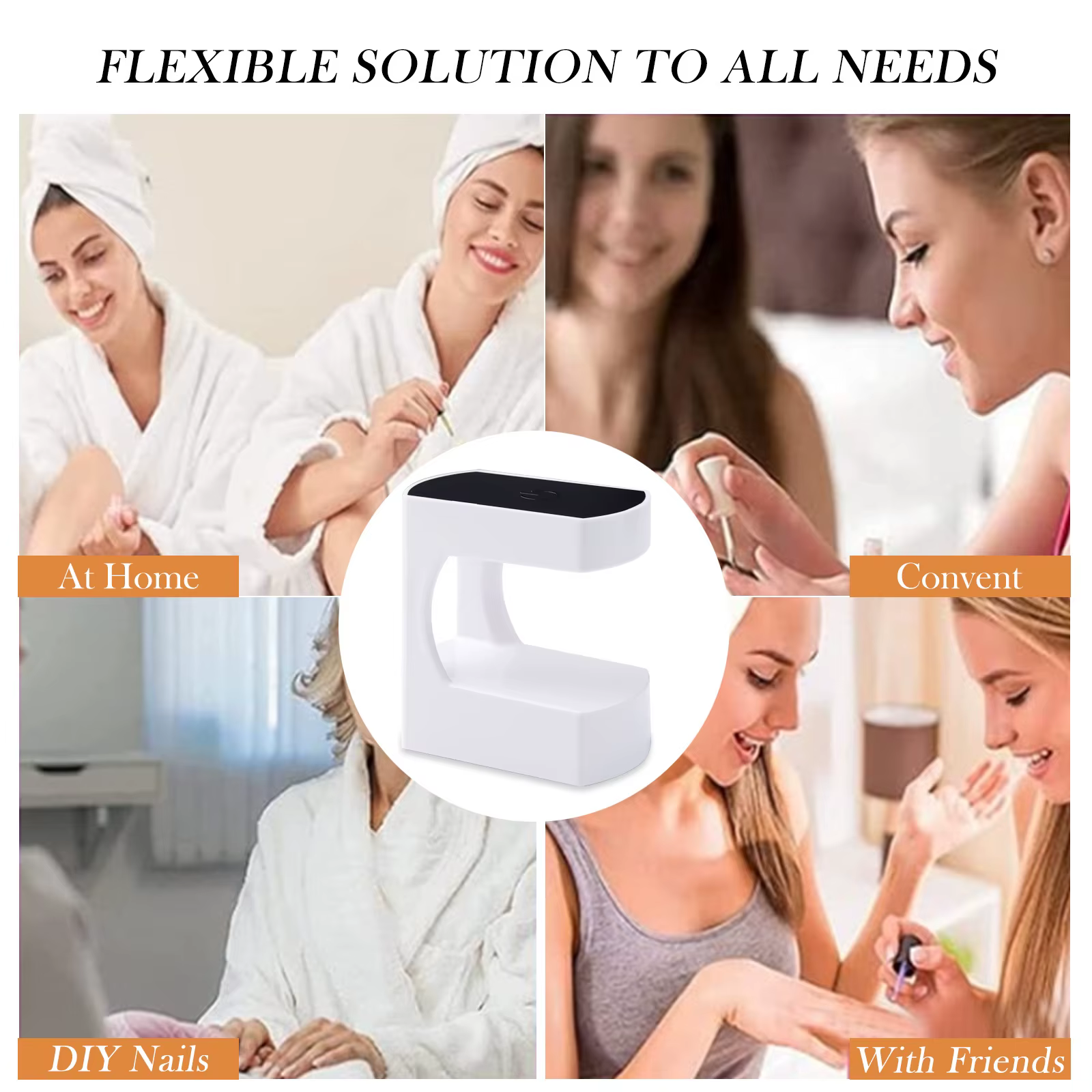 Mini lampe à ongles USB LED et UV, Machine de manucure pour le durcissement du vernis Gel, sèche-ong