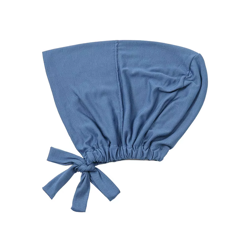 Femmes musulmanes intérieur Hijab casquettes chapeau extensible Turban réglable Bonnet cravate dos J