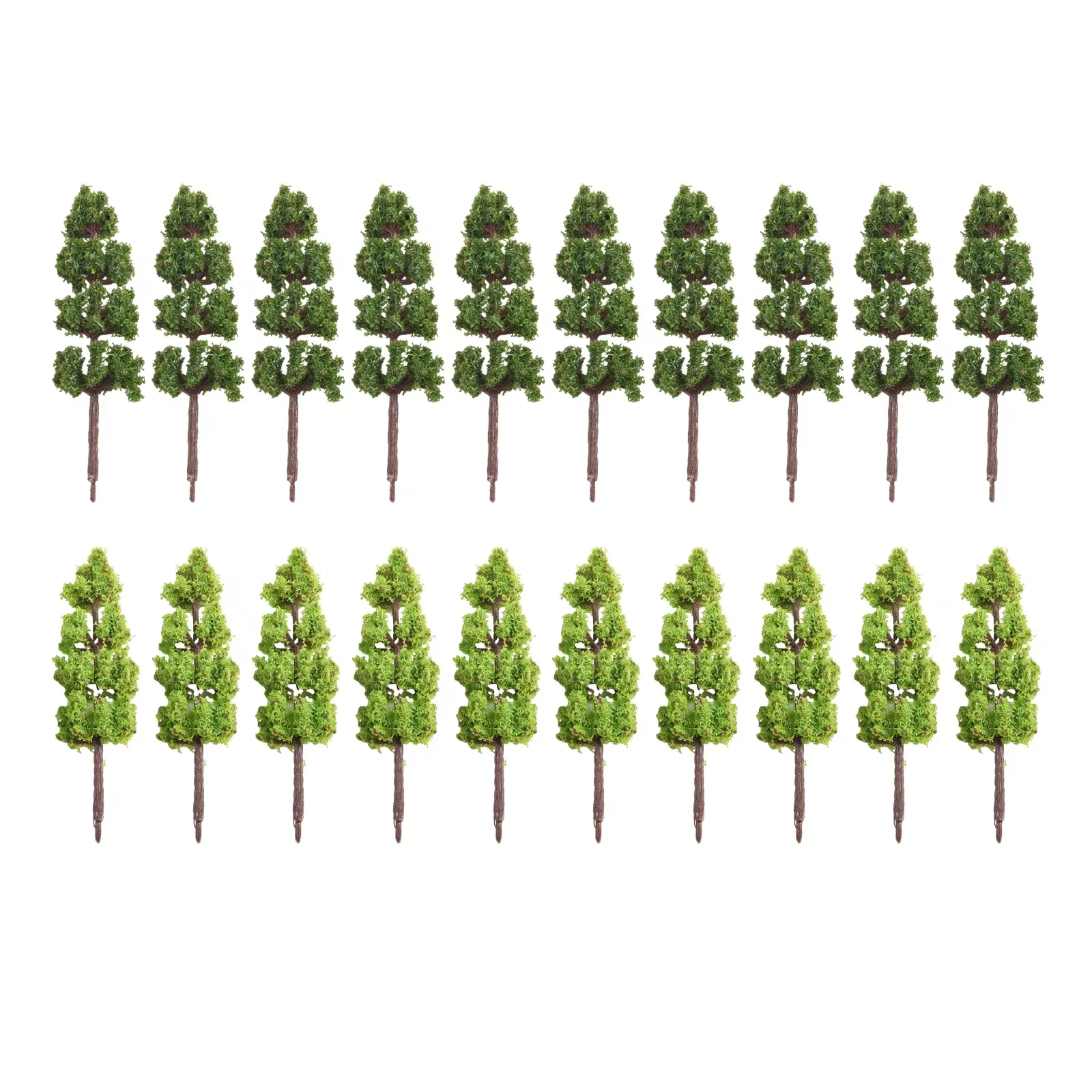 10/20/30 pièces faux arbres artificiels miniatures arbre paysage chemin de fer décoration bâtiment p