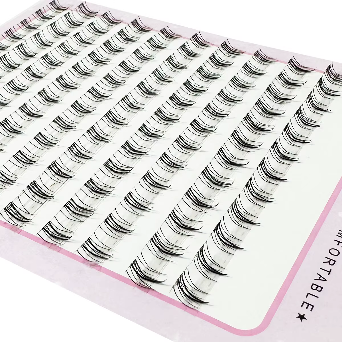 10 rangées sous Extension de cils cils personnels maquillage professionnel greffage de grappes indiv