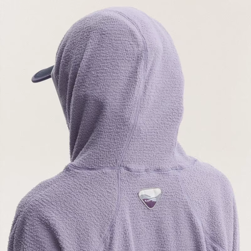 Chemise unisexe légère à capuche en velours nuage à séchage rapide pour les sports de plein air : ca
