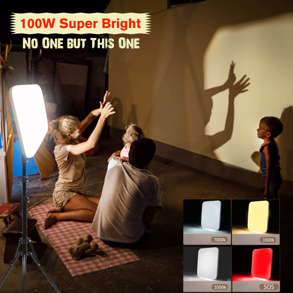 Lanterne de Camping LED Rechargeable 18000mAh 100W, lumière forte, torche magnétique Portable, lumiè