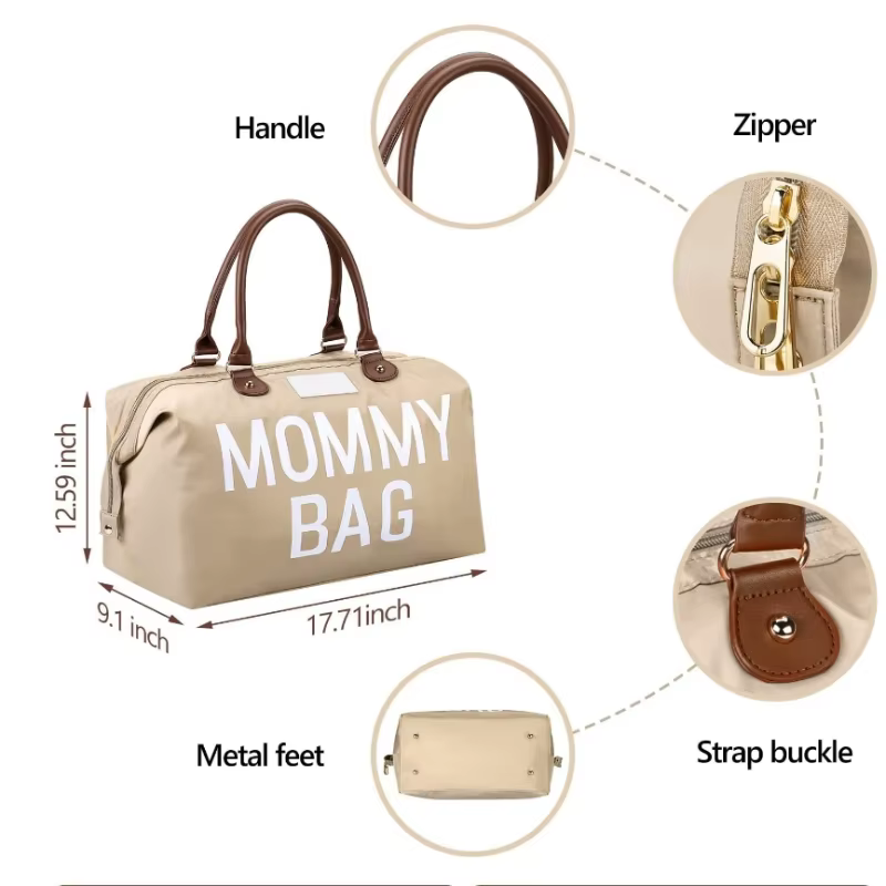 Sac à langer pour bébé, sac de maternité, sac à dos de voyage pour maman, organisateur de poussette,