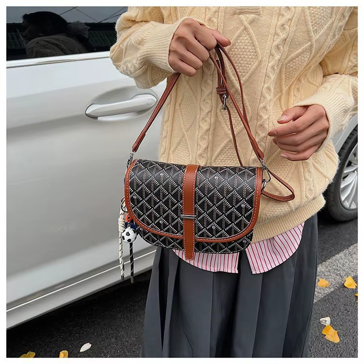 Sac à langer de luxe tendance pour femme, grande capacité, sac fourre-tout élégant en cuir, sac à ba