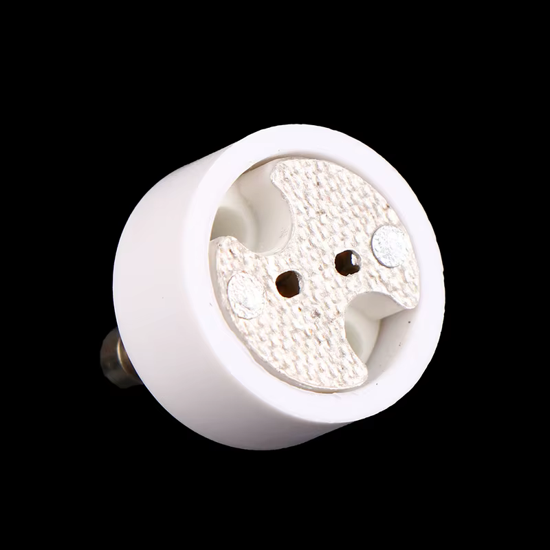 Douille en céramique pour ampoule halogène LED, GU10 à MR16, G4, GU5.3, dean 6.35, adaptateur à broc