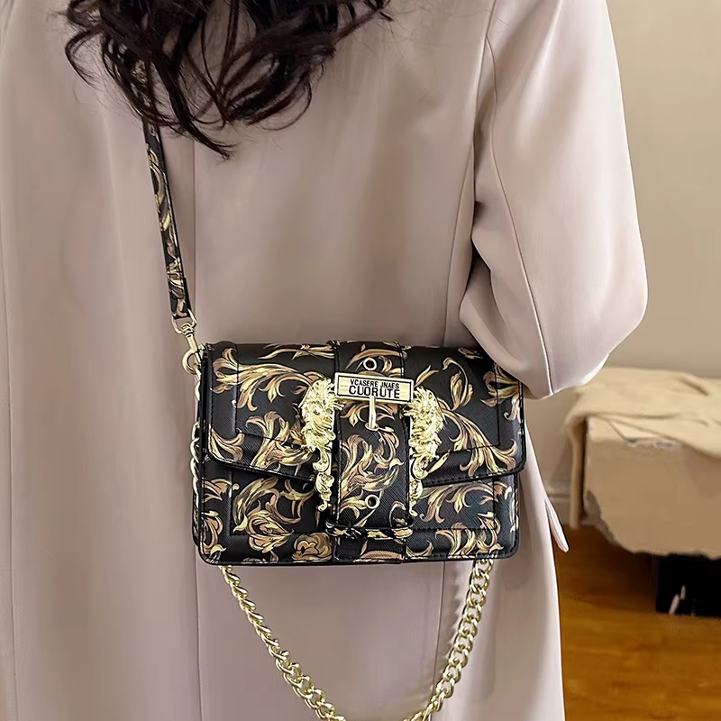 Mini sac à bandoulière élégant pour femmes, Design mignon, matériau en simili cuir avec poche zippée