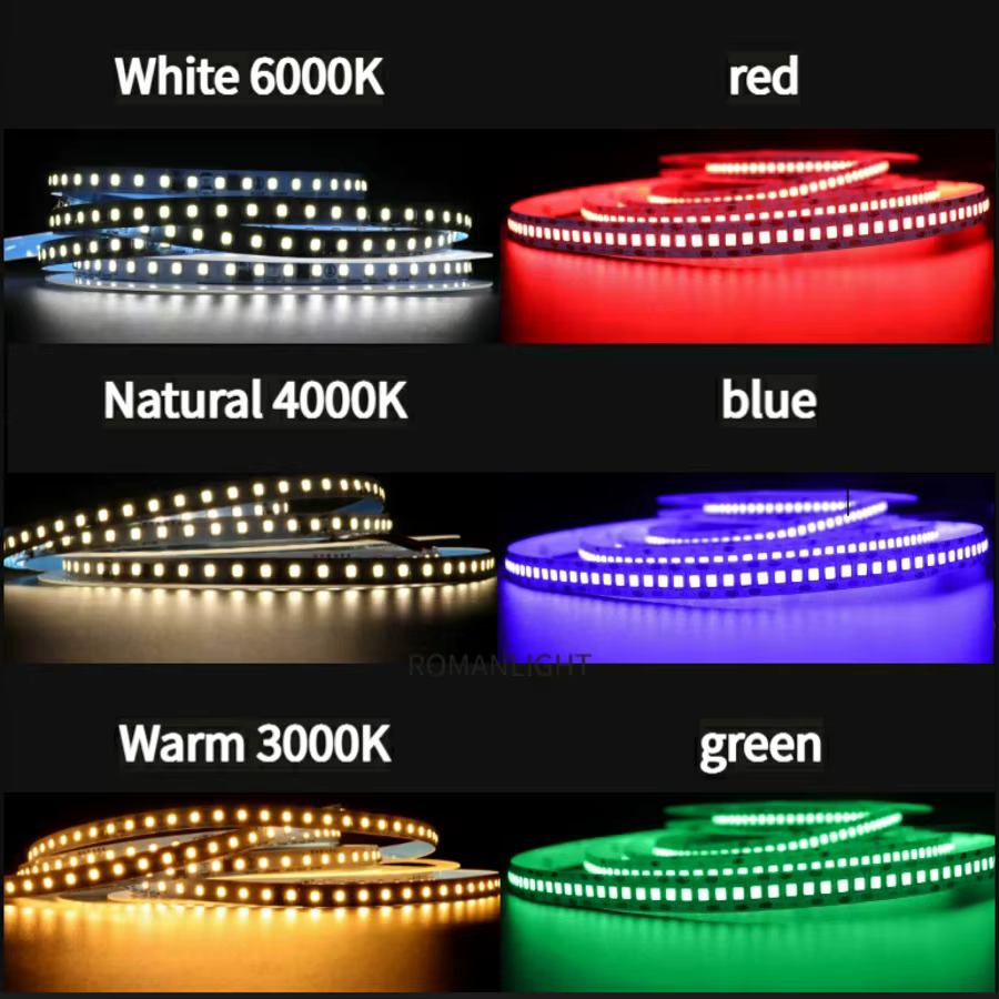 Bande lumineuse LED 5V USB avec interrupteur Décoration Bande étanche pour maison Rétro-éclairage 1M