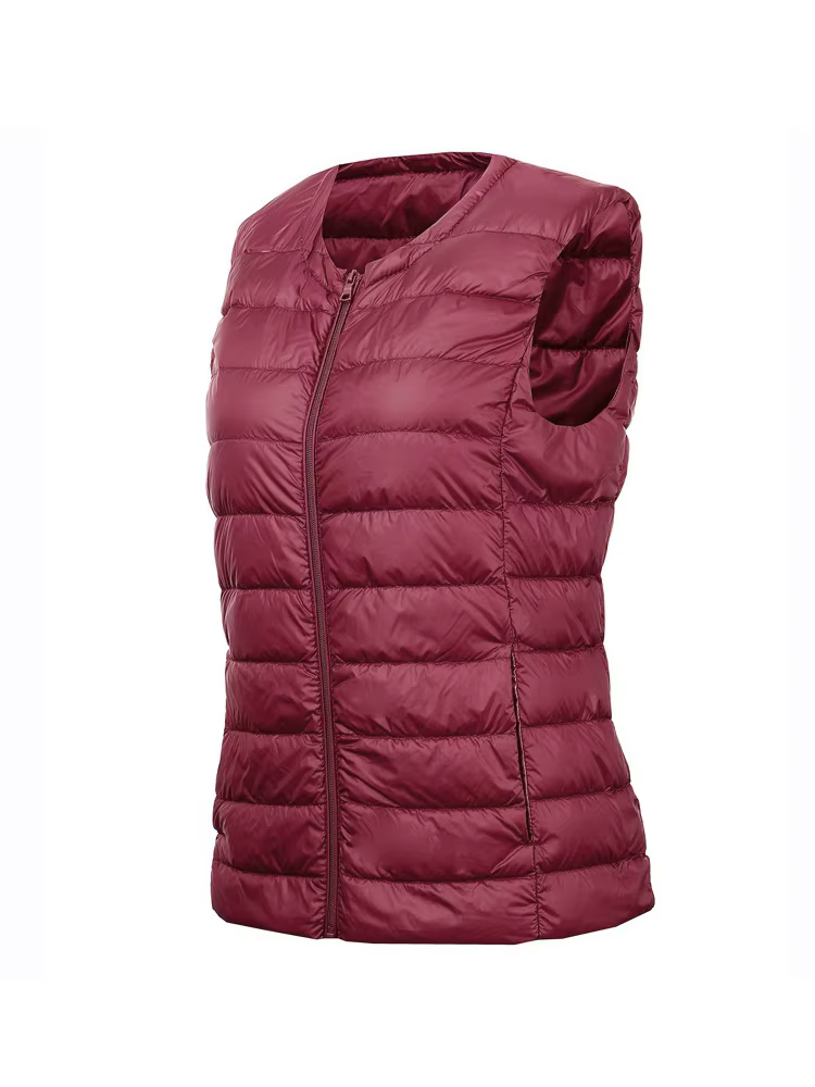 NewBang – gilet de grande taille 6XL 7XL pour femme, gilet chaud Ultra léger, sans manches, doublure