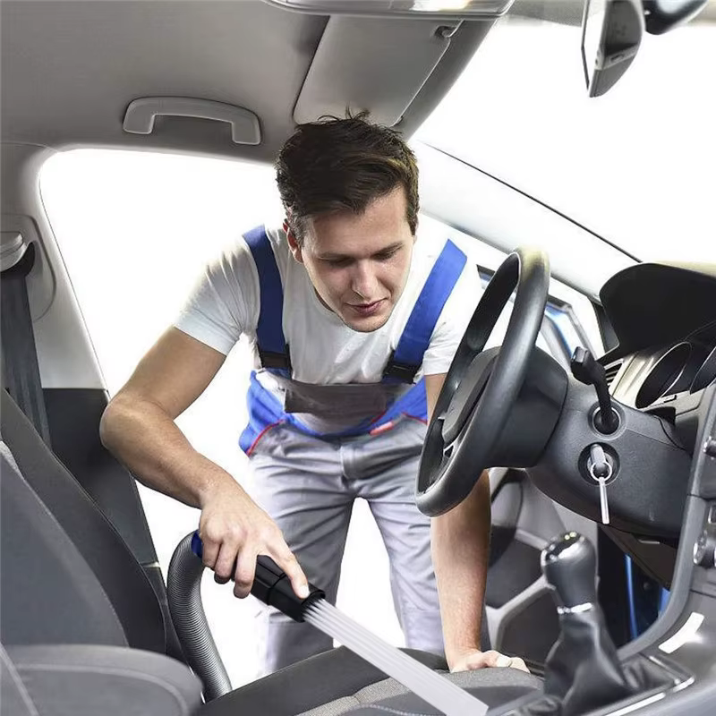 Brosse de nettoyage de paille sous vide multi-tubes, nettoyeur de poussière pour clavier de voiture,