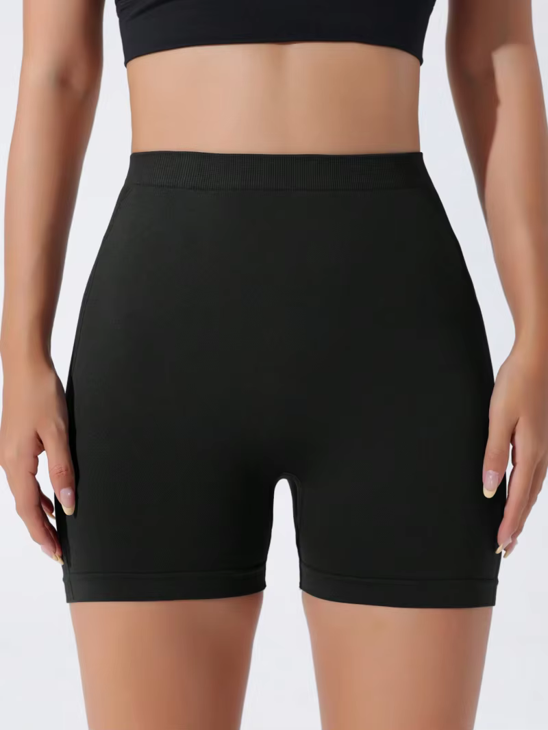 Short de Yoga taille haute sans couture d'Europe et d'amérique, pantalon de Fitness pour le serrage 