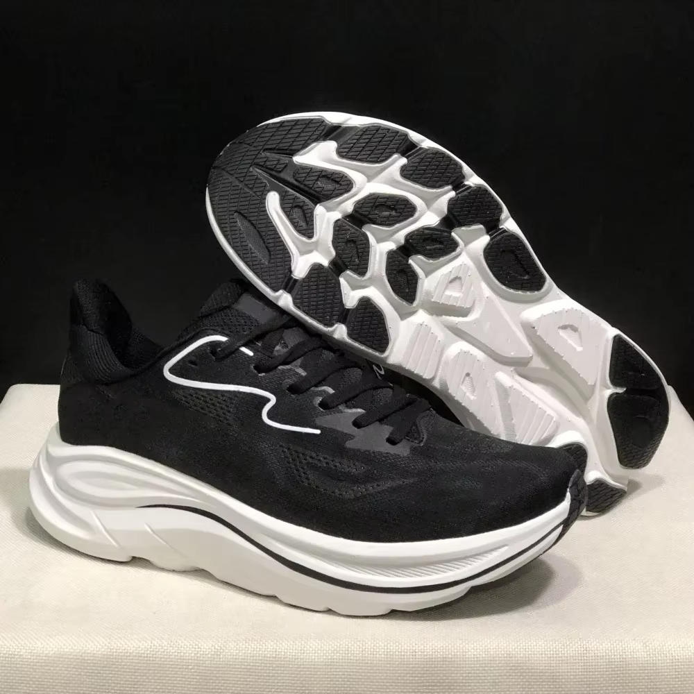 Clifton 10 Sneakers d'extérieur amortissantes pour la course courte, chaussures confortables pour le