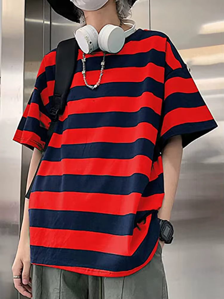 T-shirt à manches courtes pour femmes, Streetwear, Harajuku, surdimensionné, décontracté, coréen, am