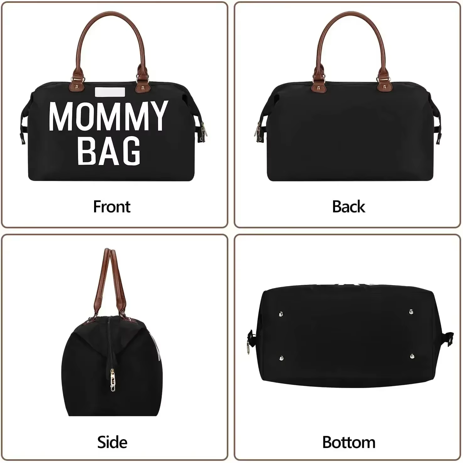 Sac à langer pour bébé, sac de maternité, sac à dos de voyage pour maman, organisateur de poussette,