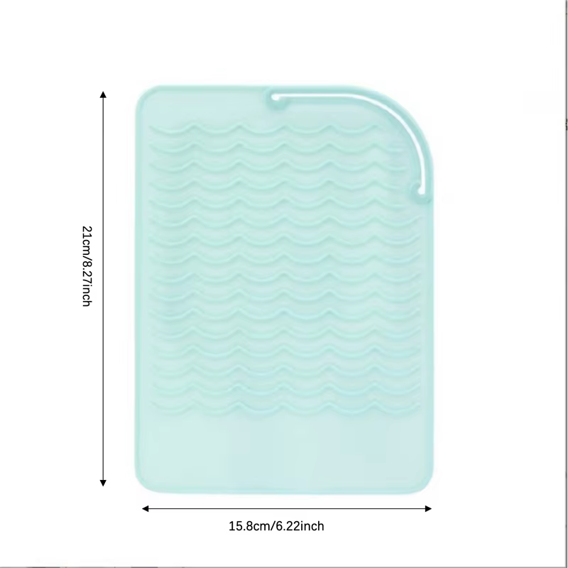 Polymères isolants multifonctions pour fer à lisser et bigoudi, coussin de degré de chaleur en silic