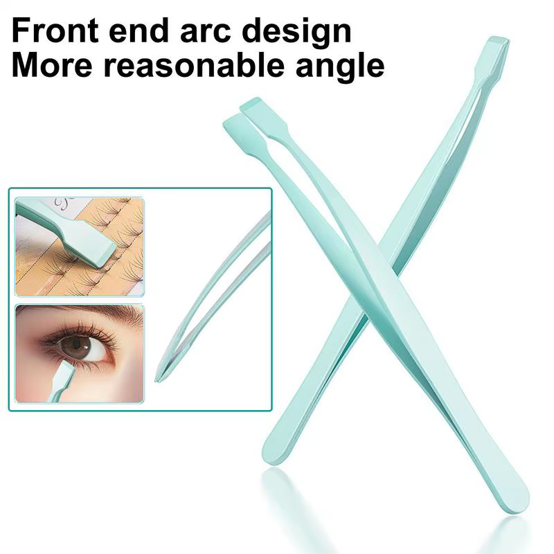 Outil de maquillage professionnel précis, outil applicateur de cils, grappe de cils, pincettes appli